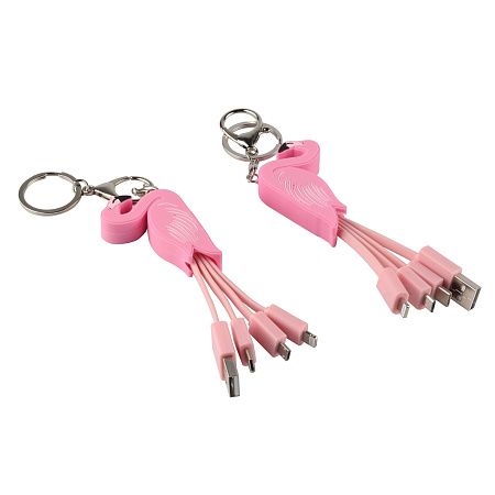 Брелки кабели USB индивидуальной формы