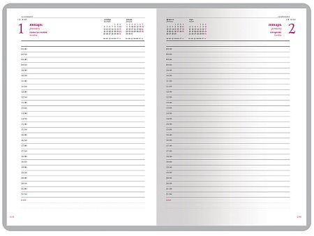 Ежедневник А5 датированный «Velvet» на 2026 год