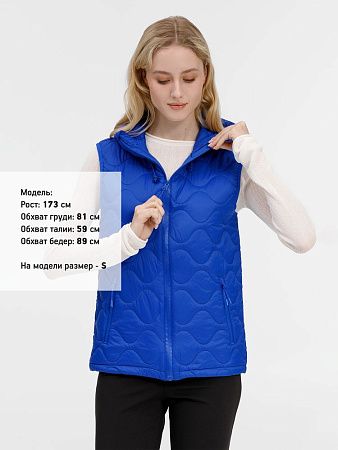 Жилет унисекс Tarnaby, ярко-синий, размер S