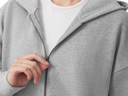 Толстовка оверсайз с капюшоном на молнии «Monaco»