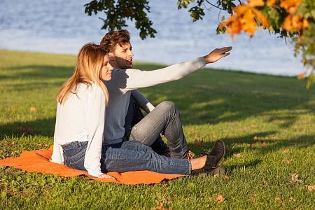 Плед для пикника Soft & Dry 2, оранжевый