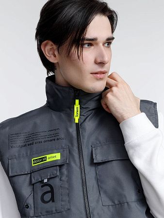 Жилет мужской Stockholm, серый, размер S