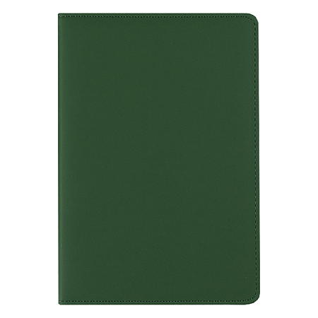 Ежедневник City Soft А5, зеленый, недатированный, в твердой обложке с поролоном