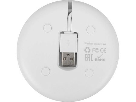 Беспроводное зарядное устройство «Disc», 5 Вт