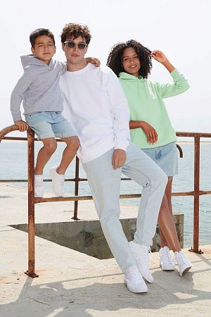 Худи детское Condor Kids, черное, размер 4 года (96-104 см)