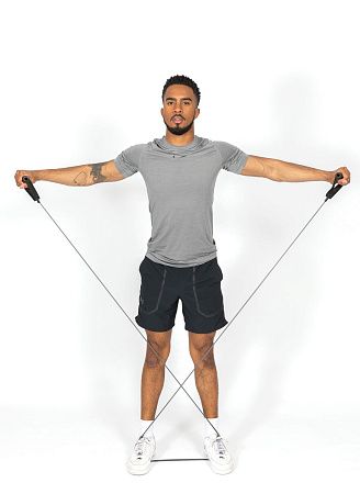 Эспандер Heavy для фитнеса с чехлом