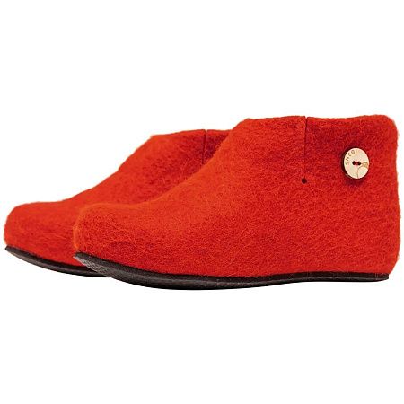 Домашние валенки Wild, красные, размер 44