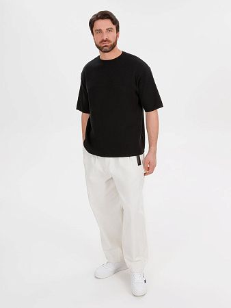 Джемпер с коротким рукавом Siluetti Volumica, черный, размер XS/S