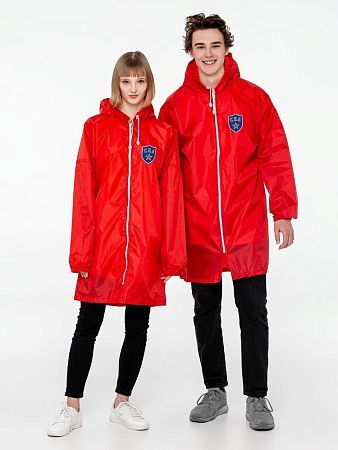 Дождевик «СКА», красный, размер XS