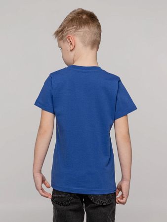 Футболка детская T-Bolka Kids, ярко-синяя, размер 12 лет (142-152 см)