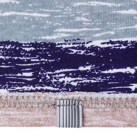 Футболка мужская Rayet двусторонняя, оранжевая с фиолетовым, размер S