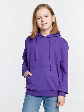 Худи детское Kirenga Kids 2.0, фиолетовое, размер 8 лет (118-128 см)