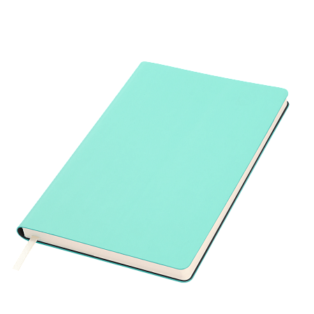 Ежедневник Spark недатированный, мятный (без упаковки, без стикера, с серой подложкой)