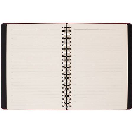 Ежедневник Spring Urban на заказ, недатированный, красный