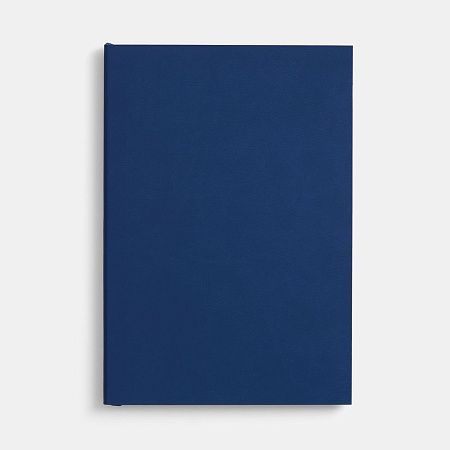 Ежедневник Flat, недатированный, синий, ver.2