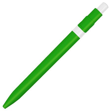 Ручка шариковая пластиковая Ravena Color салатовая/белая