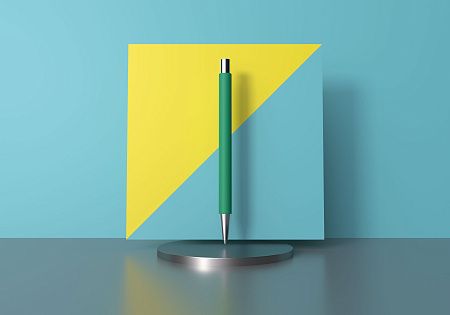 Ручка шариковая "Aurora", покрытие soft touch