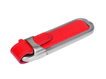 USB 2.0- флешка на 64 Гб с массивным классическим корпусом