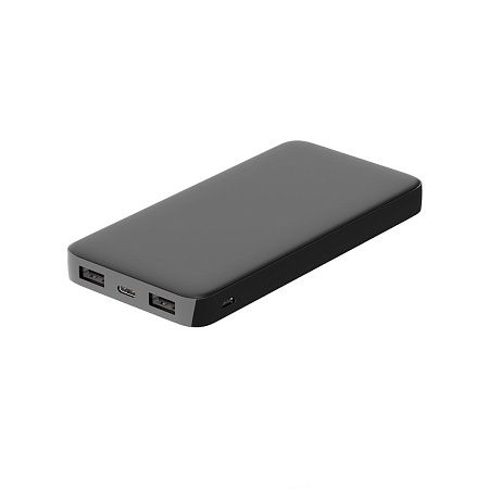 Внешний аккумулятор Polus, 10000 Mah, софт-тач покрытие, белый