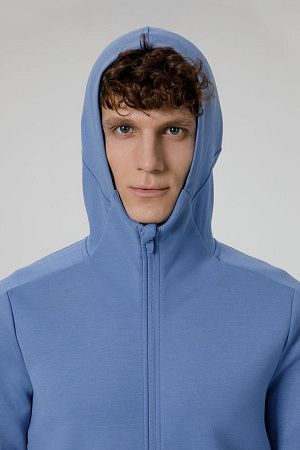 Куртка с капюшоном унисекс Begi, синяя, размер XL