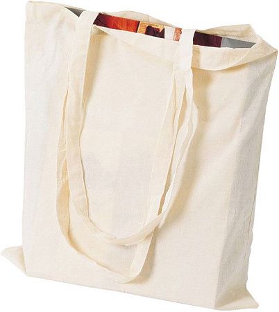 Сумка для покупок, хлопок, бежевый