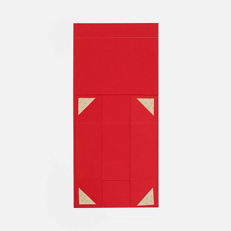 Коробка складная Quadra Fold, красная