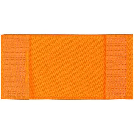 Лейбл тканевый Epsilon, XXS, оранжевый неон