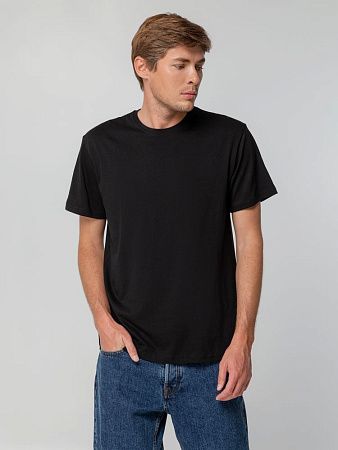 Футболка унисекс T-bolka 140, черная, размер 3XL