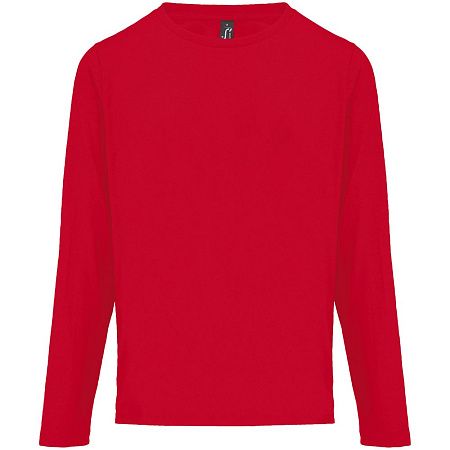 Футболка с длинным рукавом женская Monarch Women, красная, размер XS