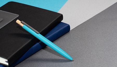 Ручка шариковая "Matt" с кнопкой из бамбука