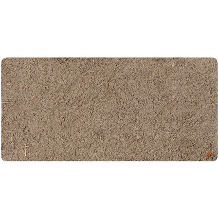 Лейбл кожаный Tuken, S, серый