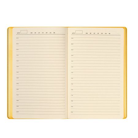 Ежедневник Rain недатированный, желтый (без упаковки, без стикера)
