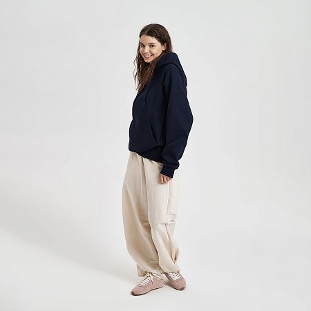 Худи релакс унисекс ADVENTURE, темно-синий