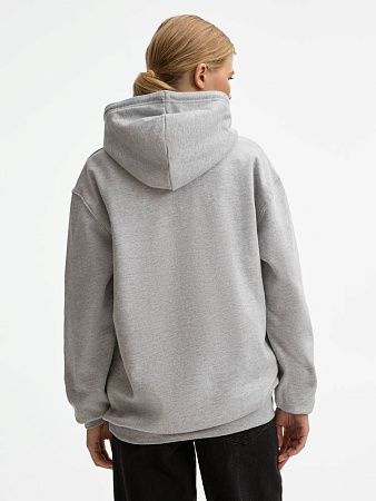 Худи унисекс Condor, серый меланж, размер S