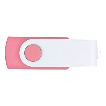 Флешка TWIST WHITE COLOR Розовая с белым 4015.10.07.64ГБ