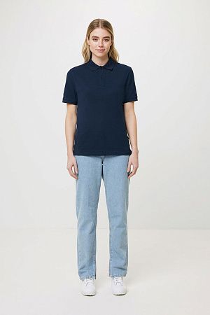 Рубашка поло Iqoniq Yosemite из переработанного хлопка-пике, унисекс, 220 г/м²