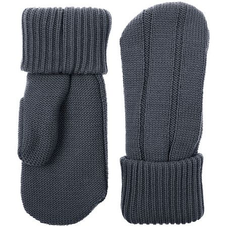 Варежки Knit Beat, темно-серые, размер S/M
