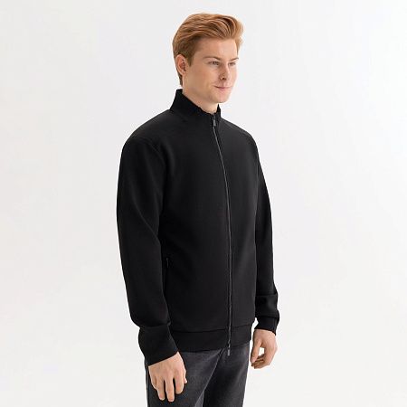 Толстовка на молнии ASTIN черная, размер XL