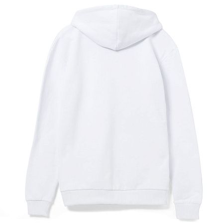 Толстовка на молнии с капюшоном Unit Siverga, белая, размер XS