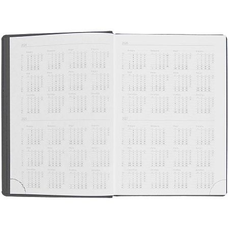 Ежедневник Mobile на заказ, недатированный, черно-синий