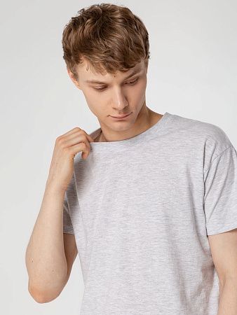 Футболка унисекс Regent 150, светло-серый меланж, размер XXS