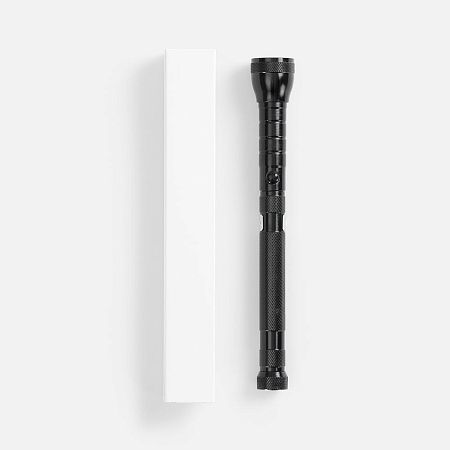 Телескопический фонарь с магнитом Flexion, ver.2, черный