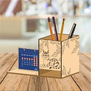 Календарь с органайзером, с вашим логотипом