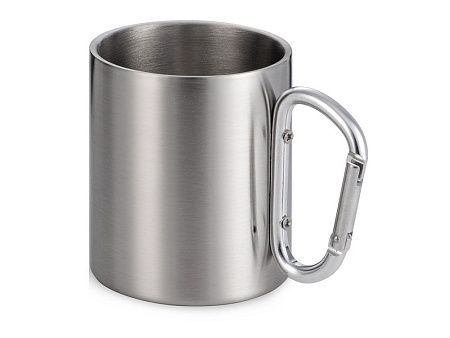 Набор туриста с термосом и кружкой в рюкзаке