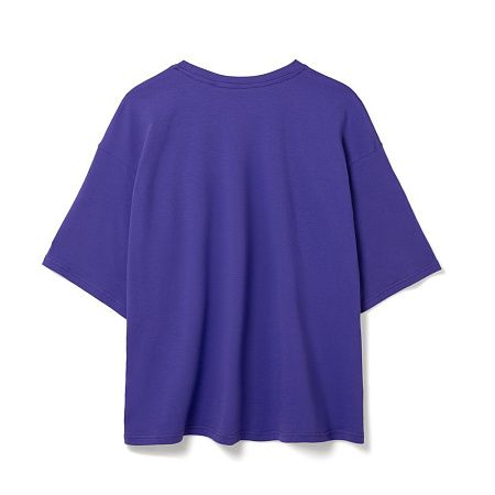 Футболка унисекс оверсайз Street Vibes, фиолетовая, размер XL/2XL