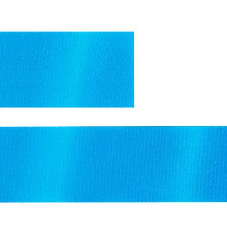 Лента сатиновая Satin 35 М, голубая, 60 см