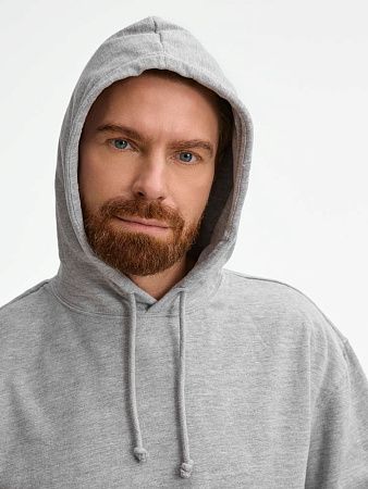 Худи унисекс Condor, серый меланж, размер S