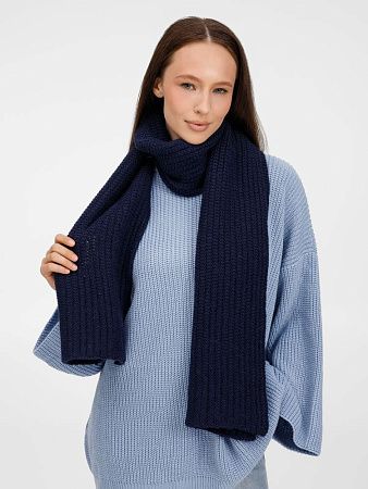 Шарф Frissonelle, темно-синий