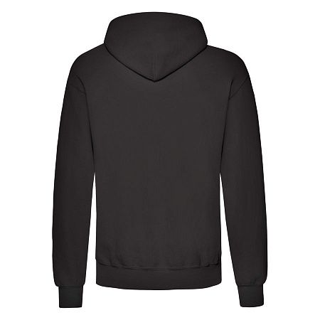 Толстовка CLASSIC HOODED 3XL черный 80% хлопок, 20% полиэстер, плотность 280г/м2