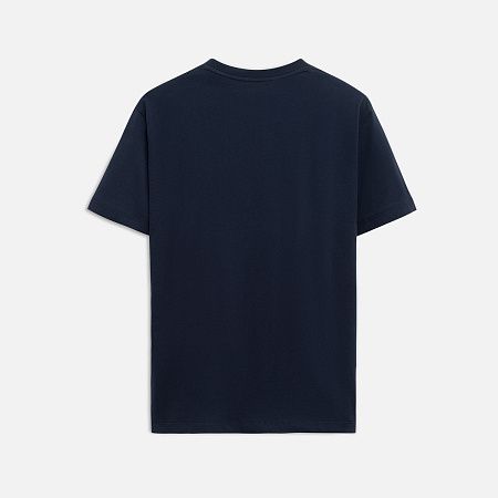 Футболка унисекс Крис (Kris), 150 гр., темно-синяя, размер XS